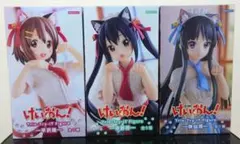 けいおん！ Trio-Try-iT Figure 平沢唯 中野梓 秋山澪