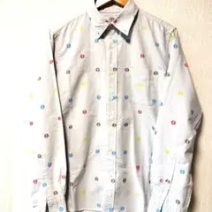 【希少】A BATHING APE ベビーマイロモノグラム総柄 長袖シャツ Lのサムネイル