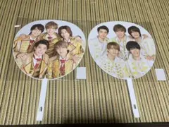 ジャニーズカウントダウン キンプリ 団扇