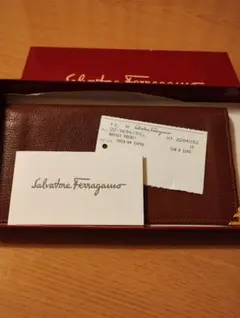 Salvatore Ferragamo ブラウンフラグメントケース