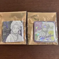 鬼滅の刃 鬼滅の奏宴in横浜 原画グリッター缶バッジ 胡蝶しのぶ2個セット