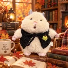 はむにぎり♪ 青りんごアップリケのベスト♡