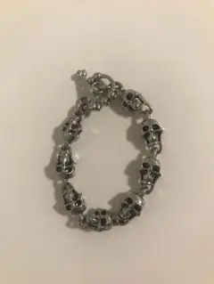 ドクロ ブレスレット 個性的