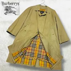 90s バーバリーズ ステンカラー ノバチェック ベージュ コート ライナー