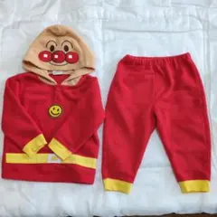アンパンマン フリース 着ぐるみ 90cm