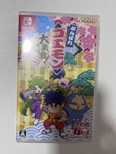 新品未開封 シュリンク付き switch ソフト がんばれゴエモン大集合