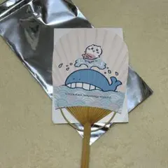 ちいかわ★もぐもぐ本舗川越店★ちいかわ★店舗限定★ノベルティ★ミニうちわ