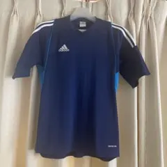 値下げ！adidas climacool ネイビーシャツ L