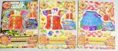 アイカツ サニーホリデー ホットホリデー トップス スカート 夏樹みくる