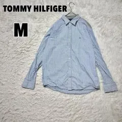 ♥TOMMY HILFIGER♥ トミーヒルフィガー ロゴ ストライプシャツ