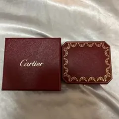 Cartier カルティエアクセサリーピアス空箱ケース黒