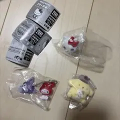 サンリオ　ガチャガチャ　ポムポムプリン　マイメロ　　ハローキティ