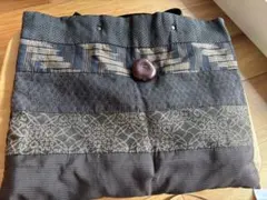 パッチワークデザイン バッグ　着物リメイク