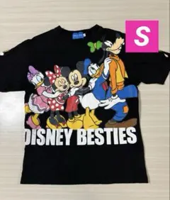 東京ディズニーリゾート　Tシャツ　Sサイズ　DIZNEY BESTIES 黒