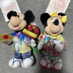 ディズニーランド/シー ミッキー ミニー 正月2018戌年 ぬいぐるみバッジ