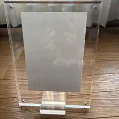 アクリル製スタンド式フォトフレーム