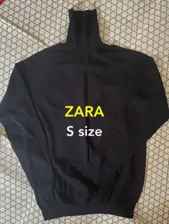 ZARA MAN タートルネックニット ネイビー Ｓサイズ