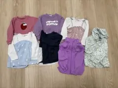 女の子 ナイロンジャケット　トレーナー　アプレレクール、ベビードール　100cm