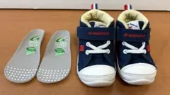 MOONSTAR ベビーシューズ ネイビー 12.5cm