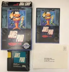 James Pond【中古美品・完品・genesis北米版】