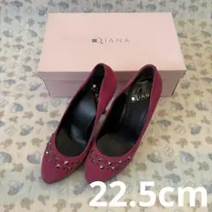ダイアナ Diana スタッズ装飾 パンプス 22.5cm