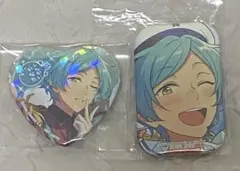 奏汰　スクエア缶バッジ　缶バッジ　とるパカ　ハート缶　あんスタ　深海奏汰