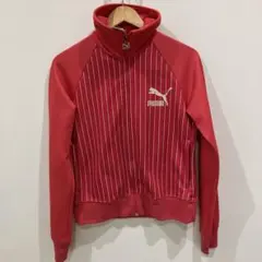 S00407 PUMA プーマ メンズ ジャージ ストライプ 赤色