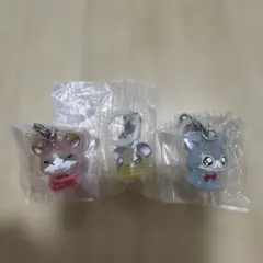 とっとこハム太郎　ガチャガチャ　めじるしアクセサリー　3点