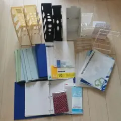 文具 筆記用具 セット 雑貨 新学期 クリア ファイル スタンド 勉強 メモ用紙