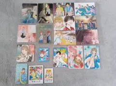 アオのハコ 漫画特典　イラストカード ブロマイド　ステッカー　アクスタ　セットのサムネイル