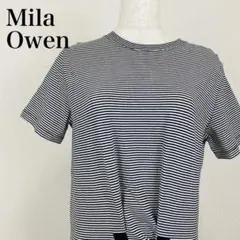 Mila Owen 半袖Tシャツ レースアップ カットソー 0750Bのサムネイル
