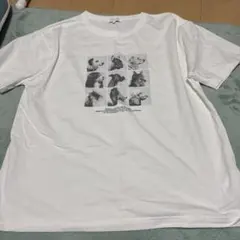 GLOBAL WORK 犬イラスト Tシャツ M ホワイトのサムネイル