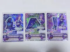 劇場版アイカツ！ シャインウィッチコーデ 3枚セット
