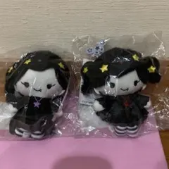 산리오 マジカルツインコメッツ マスコットホルダー リリルル セット キキララ