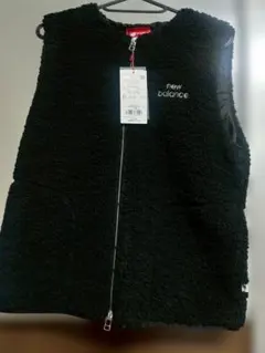 【新品】新作　New Balance ゴルフ　レディース ボアベスト 　黒