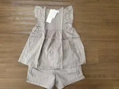 プティマイン⭐︎トップスとショートパンツセット130サイズ タグ付き新品