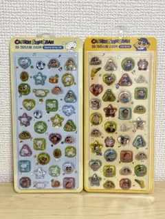 韓国限定　クレヨンしんちゃん 3Dドロップシール