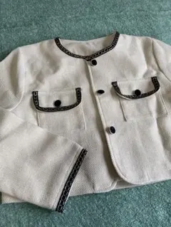 アイボリー ジャケット フォーマル