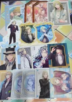 うたプリ カミュ メセカ ステッカー トレカ 16枚