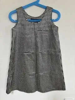 美品　アニエスベー　キッズ　ワンピース 4ANS 夏服　ギンガムチェック
