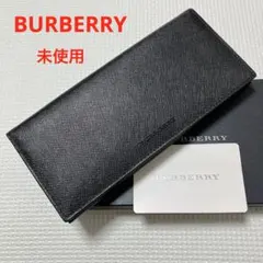新品・未使用✨現行　バーバリー　長財布　ロゴ型押し　レザー 2025年最新】バーバリー財布 新品 未使用の人気アイテム - メルカリ
