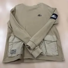 CAMP7 ベージュ トレーナー L