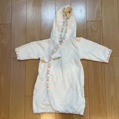 フード付きベビーバスローブ 80cm