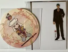 【刀剣乱舞】 大本丸博　アニカフェ　十周年　山伏国広　コースター　ステッカー