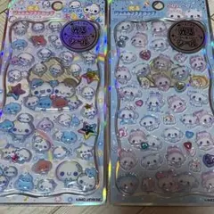 あわわちゃん ベリーベリー 光るジュエルプチドロップシール