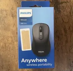 未使用 PHILIPS ワイヤレスマウス SPK7538 ブラック