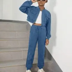 ショート丈セットアップ