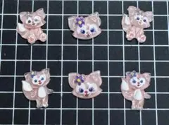 リーナベル　ネイルパーツ 6個セット