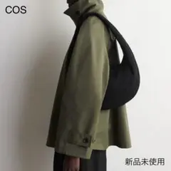 ⭐︎新品未使用 COS スモッキングショルダーバッグ ブラックのサムネイル