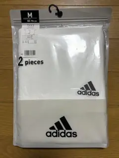 【新品】2枚組 adidas Tシャツ Mサイズ ホワイト